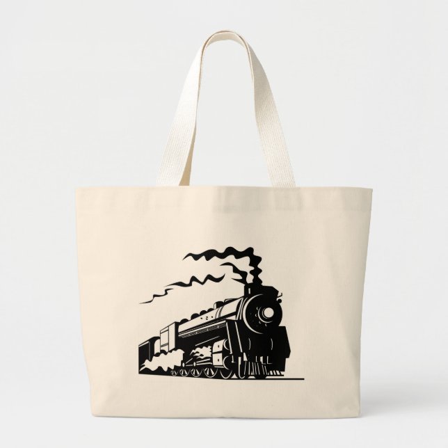 Grand Tote Bag Copie de train (Devant)