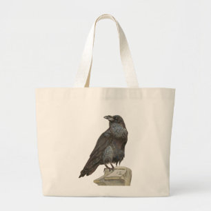 Grand Tote Bag Corbeau