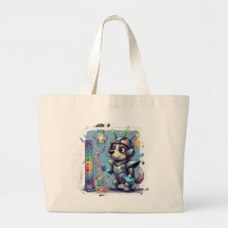 Grand Tote Bag Cosmic Pup Ranger - Tote