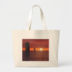 Grand Tote Bag coucher de soleil