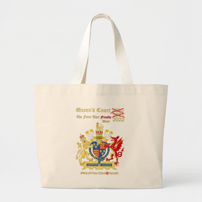 Grand Tote Bag Cour Queen 2022 (Devant)