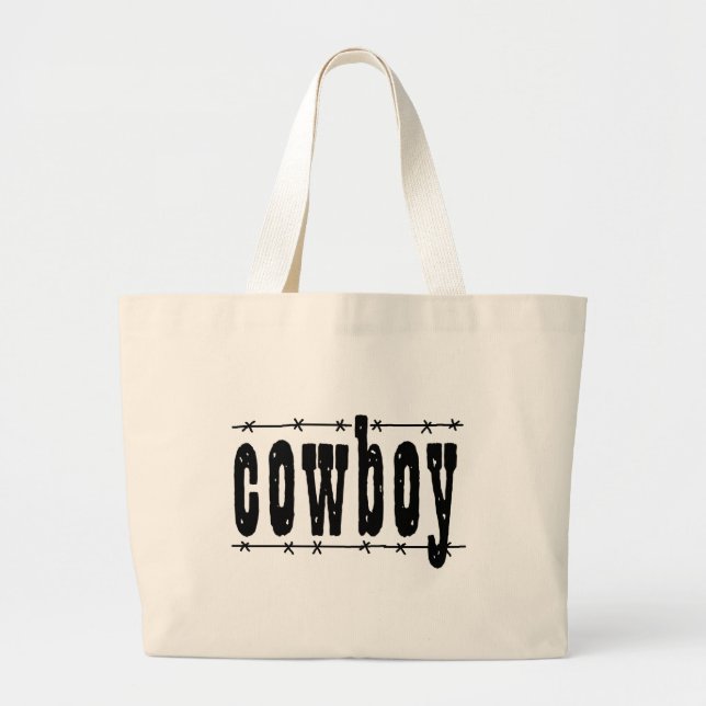 Grand Tote Bag Cowboy (Devant)