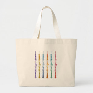 Grand Tote Bag Crayons de hautbois