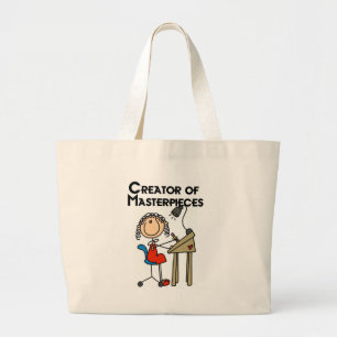 Grand Tote Bag Créateur des T-shirts et des cadeaux de chefs