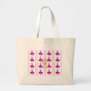 Grand Tote Bag Créez Votre Propre Conception De Texte De Lionceau
