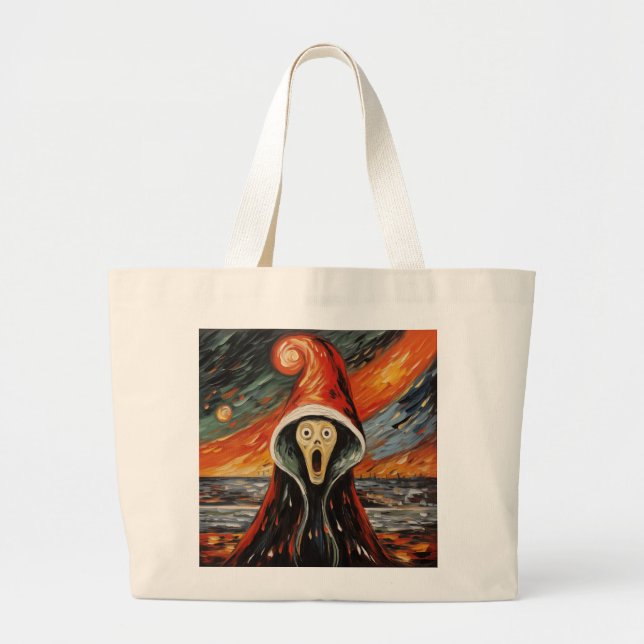 Grand Tote Bag Cri de Noël (Devant)