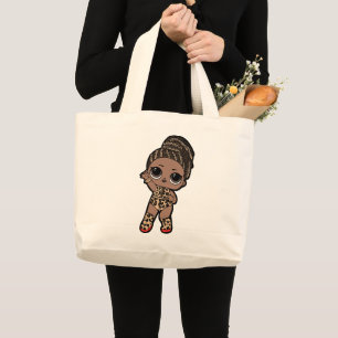 Grand Tote Bag Cute Kids Fashion Delty - Combinaison en tirage Ti