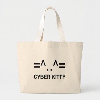 Grand Tote Bag Cyber Kitty