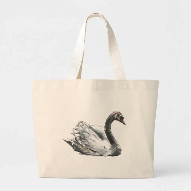Grand Tote Bag Cygne (Devant)