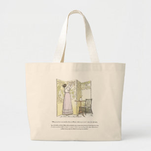 Grand Tote Bag Dames accomplies, Jane Austen Pride & Préjugés