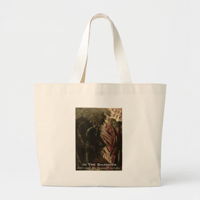 Grand Tote Bag dans l'ombre (Devant)