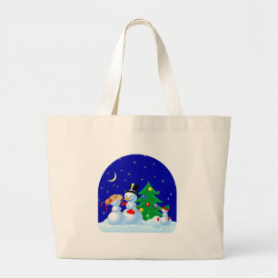 Grand Tote Bag Danse des neiges