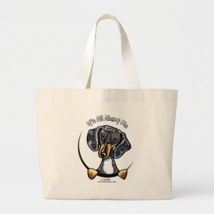 Grand Tote Bag Dapple Dachshund C'Est Tout Pour Moi