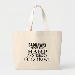 Grand Tote Bag De retour à partir de l'harpe
