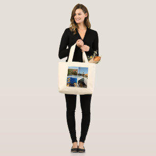 Grand Tote Bag DE Stuttgart - Rivière Neckar - Schlossplatz -