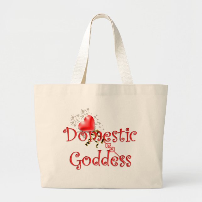 Grand Tote Bag Déesse domestique de KRW (Devant)