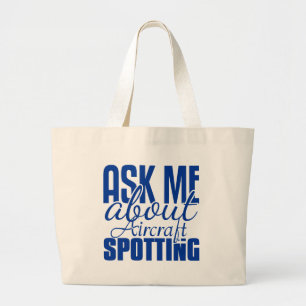 Grand Tote Bag Demandez-Moi Ce Qu'Il En Est De L'Aéronef.
