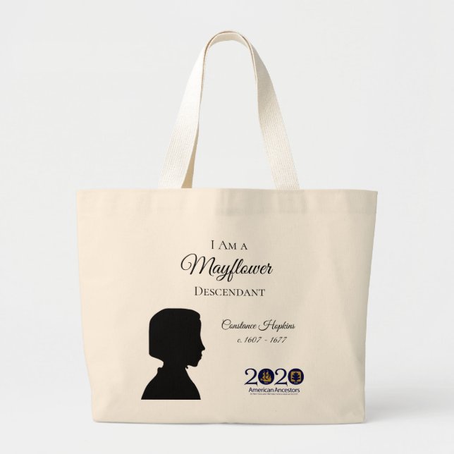 Grand Tote Bag Descendant Fourre-tout de fleur printanière de (Devant)