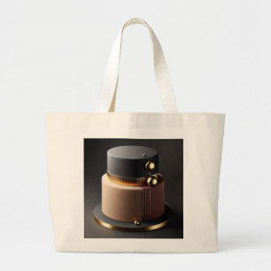 Grand Tote Bag Designers de gâteaux uniques et élégants
