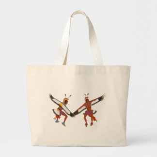 Grand Tote Bag Deux danseurs d'aigle