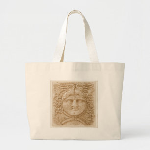 Grand Tote Bag Dieu grec Hermes DÉCRIVENT l'image antique de