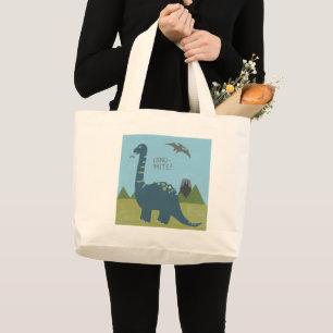 Grand Tote Bag Dino-mite Dinosaur