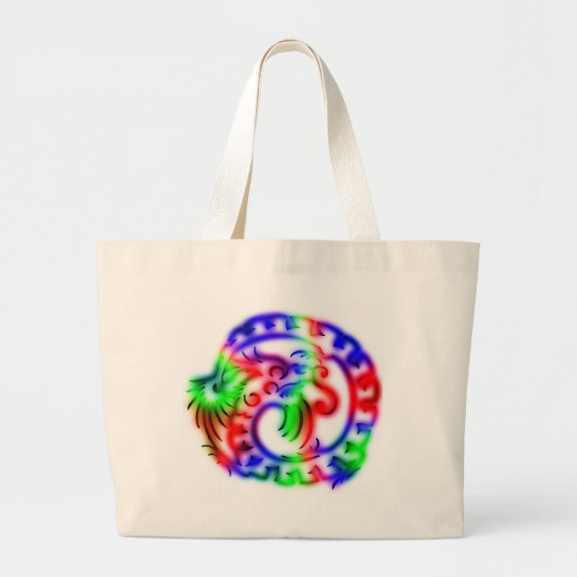 Grand Tote Bag Dragon (Devant)