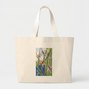 Grand Tote Bag Dragonflies été