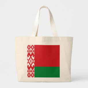 Grand Tote Bag Drapeau de Biélorussie