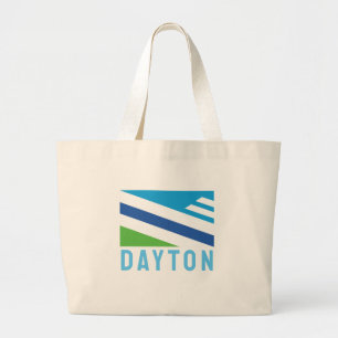 Grand Tote Bag Drapeau de Dayton, Ohio (2021)