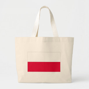 Grand Tote Bag Drapeau de la Pologne
