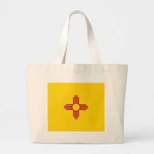 Grand Tote Bag Drapeau de l'État du Nouveau-Mexique