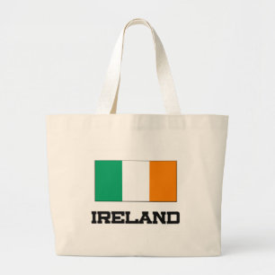 Grand Tote Bag Drapeau de l'Irlande
