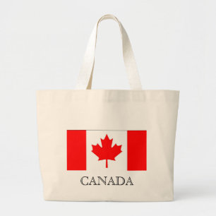 Grand Tote Bag Drapeau du Canada