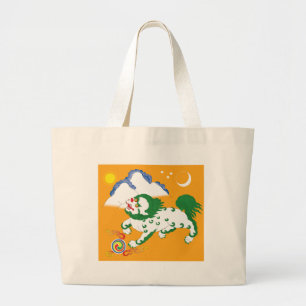 Grand Tote Bag Drapeau du Thibet (1920-1925)