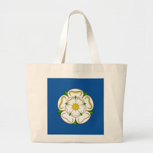 Grand Tote Bag Drapeau du Yorkshire Tête de tête de sport