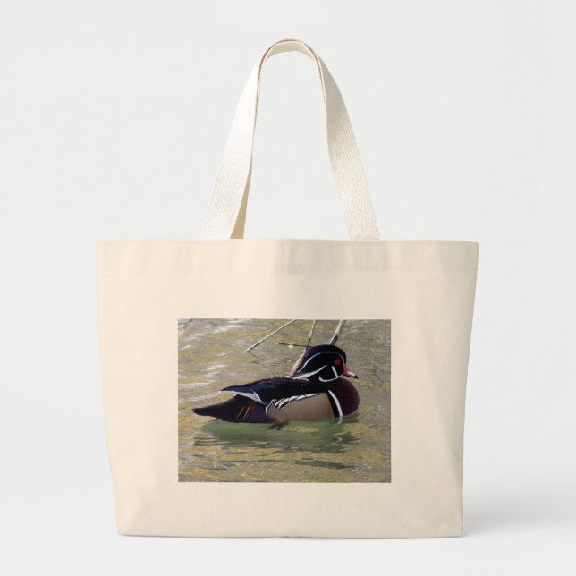 Grand Tote Bag Duck de bois Drake (Devant)