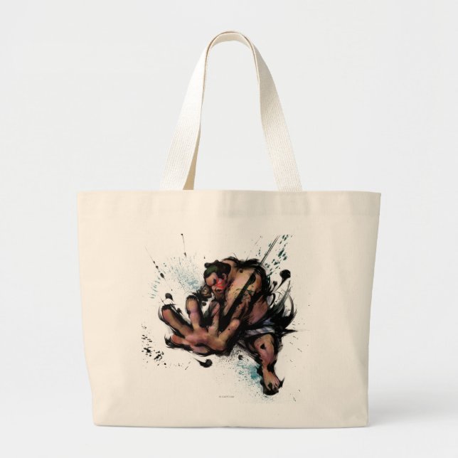 Grand Tote Bag E. Honda Push (Devant)