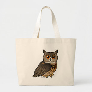 Grand Tote Bag Eagle-Hibou eurasien