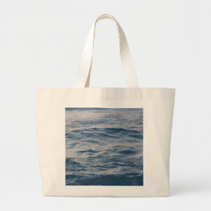 Grand Tote Bag Eau de mer de près 