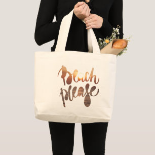 Grand Tote Bag ÉCHOUEZ SVP la typographie d'amusement de et