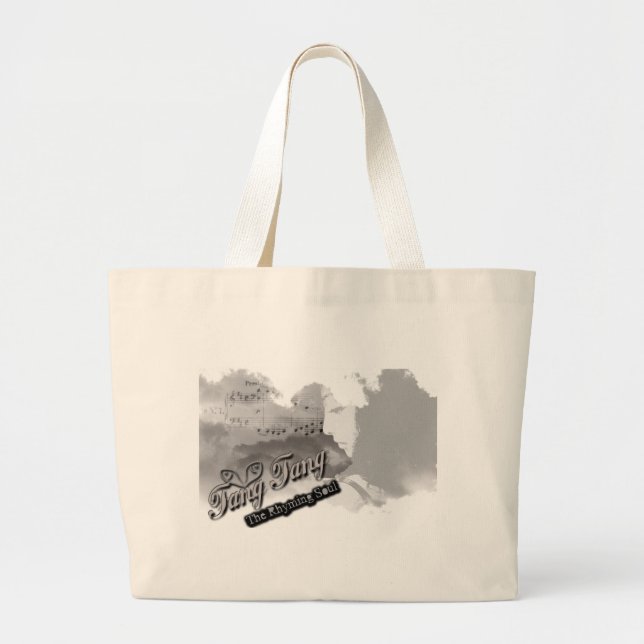 Grand Tote Bag Édition de Vivan de pièce en t de transitoire (Devant)