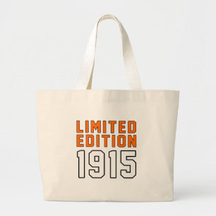 Grand Tote Bag Édition limitée 100 conceptions d'anniversaire