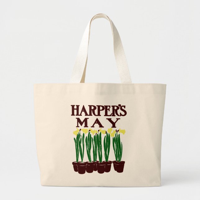Grand Tote Bag Edward Penfield Daffodils de Harper en 1899 (Devant)