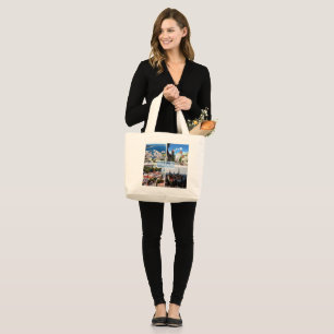 Grand Tote Bag EE Tallin - Vieille Ville - Port - Porte Viru - Ki