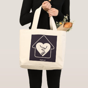 Grand Tote Bag Elderly Home Care Promotional Thank You Large