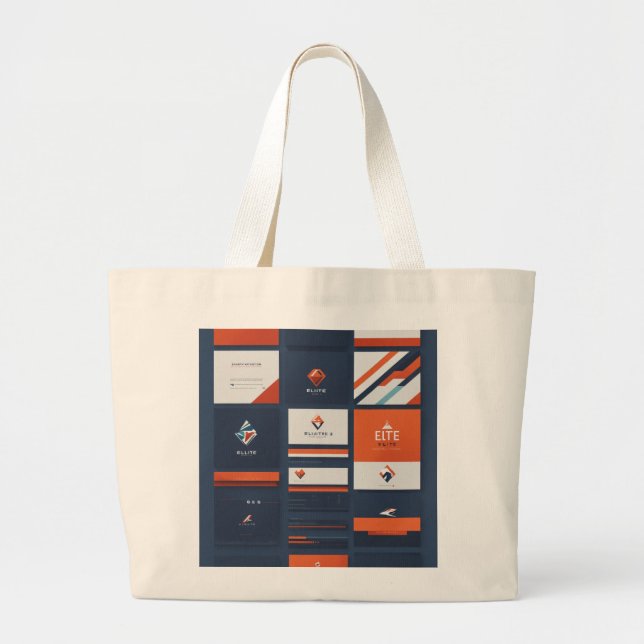 Grand Tote Bag "Elegance Redefined : The Luxe Fourre-tout Collect (Devant)
