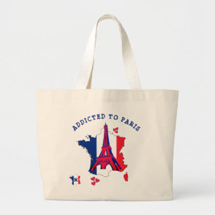 Grand Tote Bag Élégant accroché à PARIS