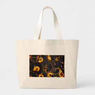 Grand Tote Bag Elégante conception de nausolée dorée