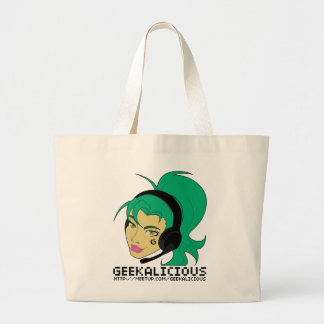 Grand Tote Bag Éléphant Fourre-tout de Geekalicious v3